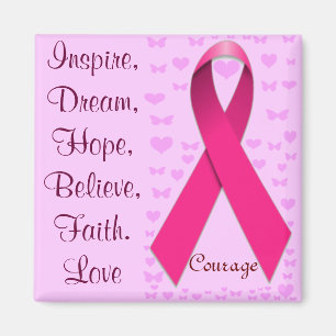 Aimant Sensibilisation au cancer du sein, Amour_