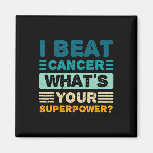 Aimant Sensibilisation au cancer du sein Je bat le cancer