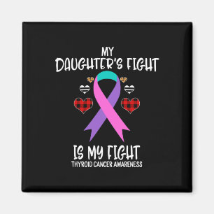 Aimant Sensibilisation au cancer Le combat de ma fille es