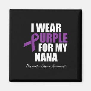 Aimant Sensibilisation au cancer pancréatique Je porte le