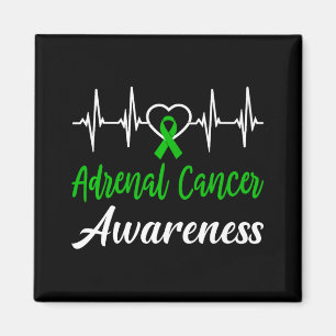 Aimant Sensibilisation au cancer surrénal Amour Écorce ve