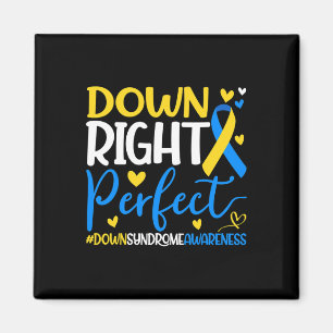 Aimant Sensibilisation au syndrome de Down - Dessus droit