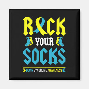 Aimant Sensibilisation au syndrome de Down Rocher vos cha