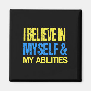 Aimant Sensibilisation au syndrome de Down TDAH Sensibili