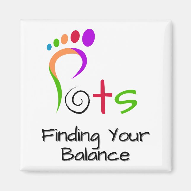 Aimant Sensibilisation au syndrome de Tachycardie postura (Devant)