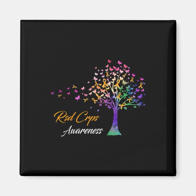 Aimant Sensibilisation Aux Crps De Ruban D'Arbre (Devant)