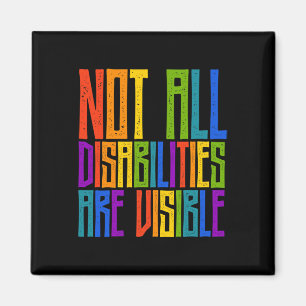 Aimant Sensibilisation Des Handicapés Toutes Les Personne