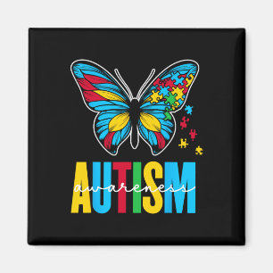 Aimant Sensibilisation sur l'autisme Autiste Autiste Auti