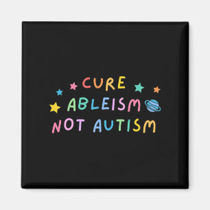 Aimant Sensibilisation sur l'autisme Traite Ableisme Pas