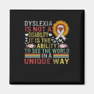Aimant Sensibilisation Voir World Unique Not Disability S