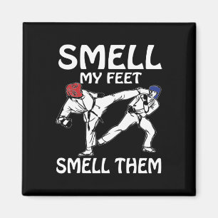 Aimant Sentez Mes Pieds Drôle Karate Sparring