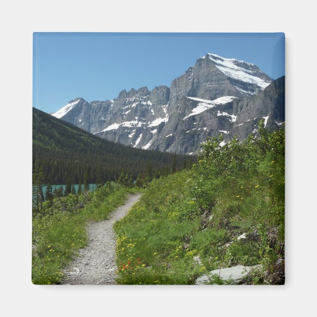 Aimant Sentier Josephine Lake avec le mont Guild à Glacie (Devant)