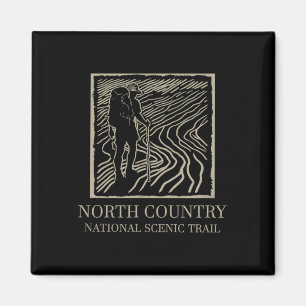 Aimant Sentier national Scénique - Randonneur du North Co