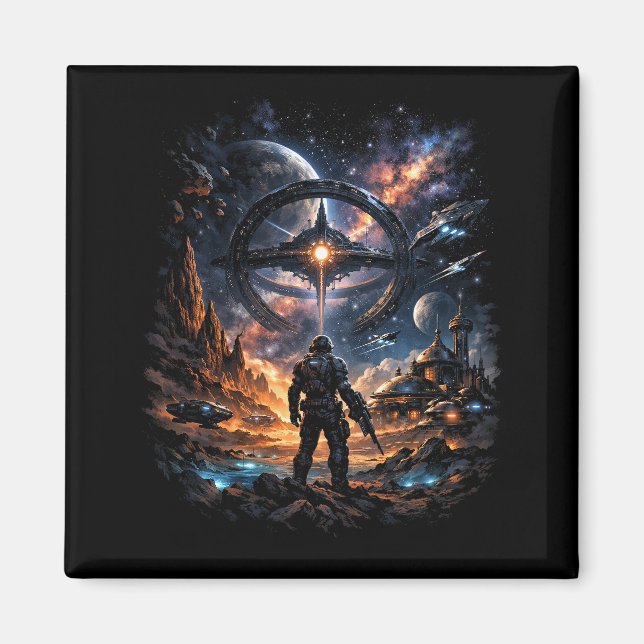 Aimant Sentinel of the Star Gate (Devant)