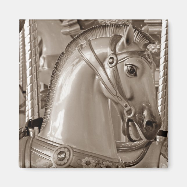 Aimant Sepia Horse (Devant)