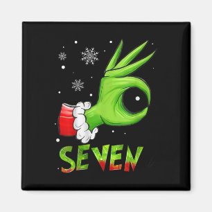 Aimant Sept Blagues 6 7 Mème Santa Noël Xmas Professeur 