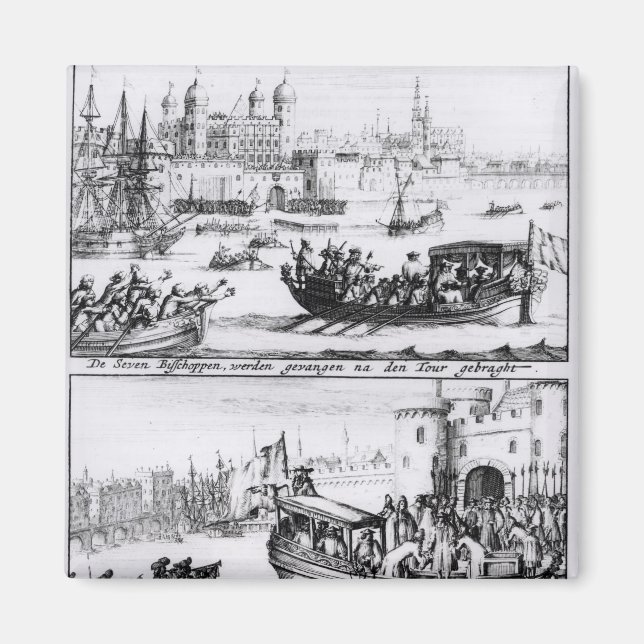 Aimant Sept évêques vont à la tour, 1688 (Devant)