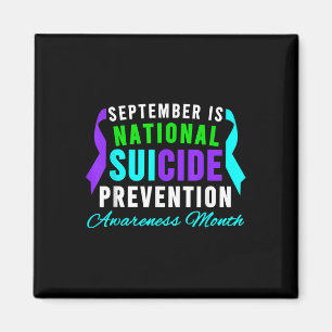 Aimant Septembre National Suicide Prevention