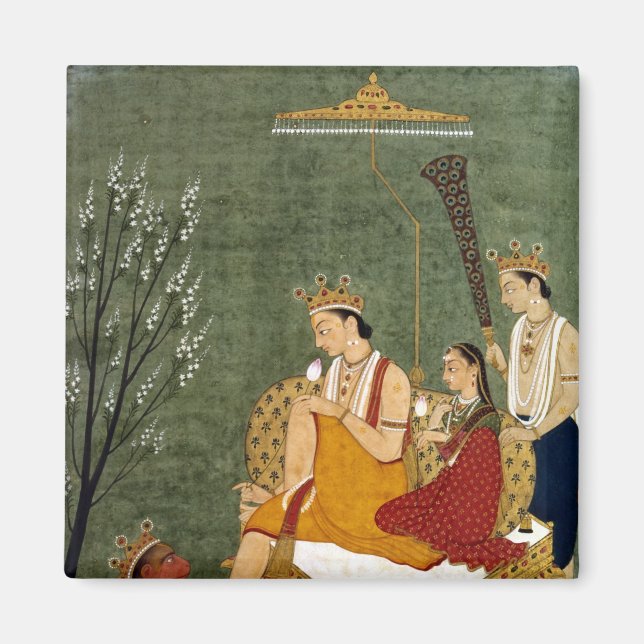 Aimant Septième Incarnation de Vishnu en Rama-Chandra (Devant)