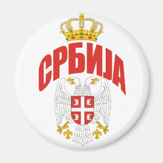 Aimant Serbie cyrillique