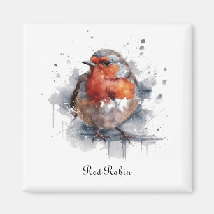 Aimant Serene Robin, personnalisé
