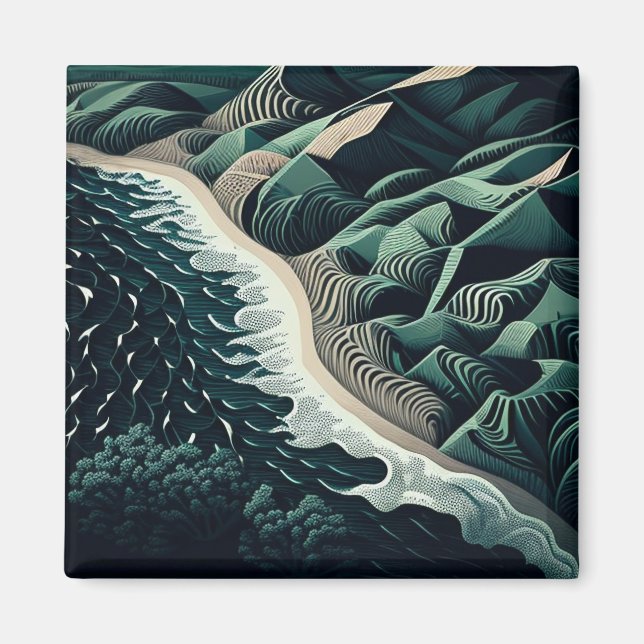 Aimant Serene Shores (Devant)