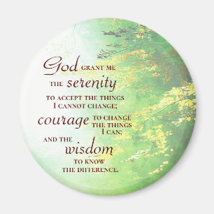 Aimant Serenity Prayer