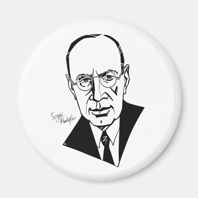 Aimant Sergei Prokofiev (Devant)