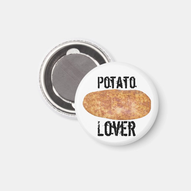 Aimant Série de pommes de terre (Recto/Verso)