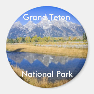 Aimant Série grande 7 de parc national de Teton
