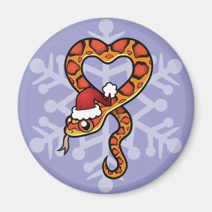 Aimant Serpent de Noël
