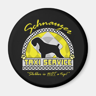 Aimant Service de taxi Schnauzer