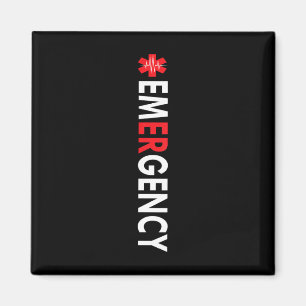 Aimant Service D'Urgence Infirmière De Salle D'Urgence (