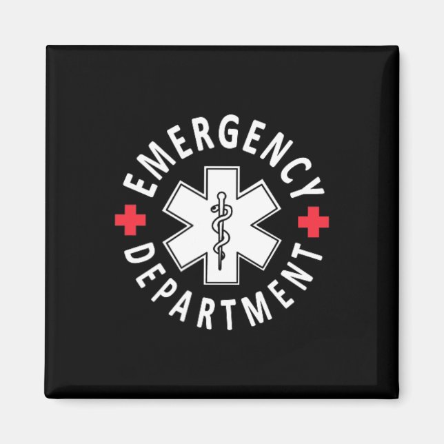Aimant Service d'urgence Salle de soins de santé Nur (Devant)