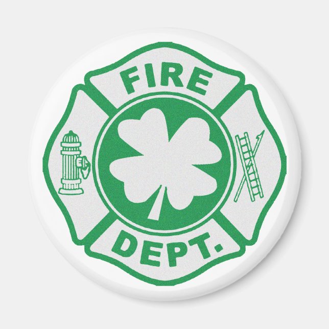 Aimant Service Irlandais D'Incendie (Devant)