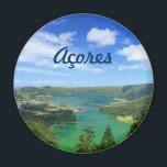Aimant Sete Cidades - Açores<br><div class="desc">Le cratère de Sete Cidades et les lacs jumeaux. Açores,  Portugal. Photo Gaspar Avila</div>
