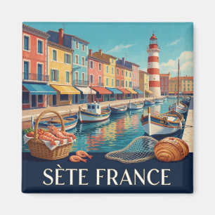 Aimant Sète France Canal Ville Voyage