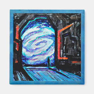 Aimant Seul avec l'abîme brillant