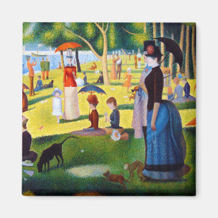 Aimant Seurat : Un dimanche à La Grande Jatte