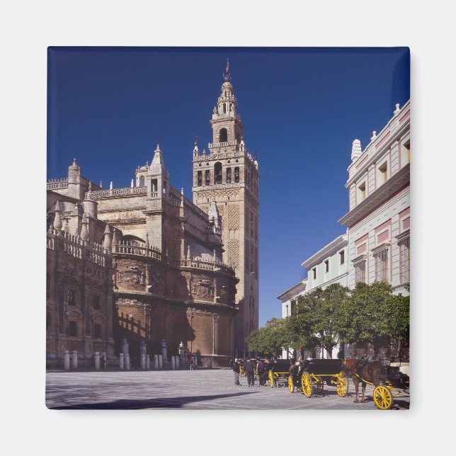 Aimant Sevilla, Espagne | La Giralda (Devant)