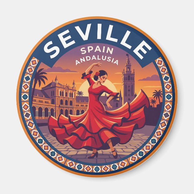 Aimant Séville Espagne (Devant)