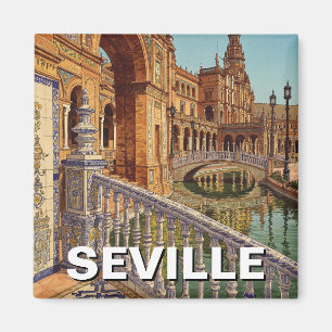 Aimant Séville Espagne Plaza de Espana