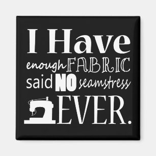 Aimant Sewing • Not Enough Fabric • Crafts