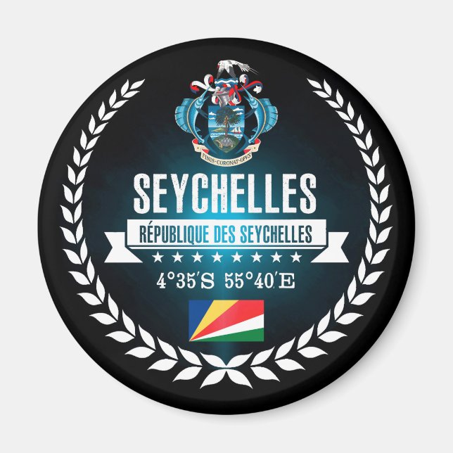 Aimant Seychelles (Devant)
