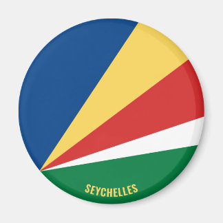 Aimant Seychelles Drapeau charmant patriotique