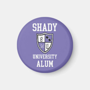 Aimant Shady University Alum grad gossip periwinkle