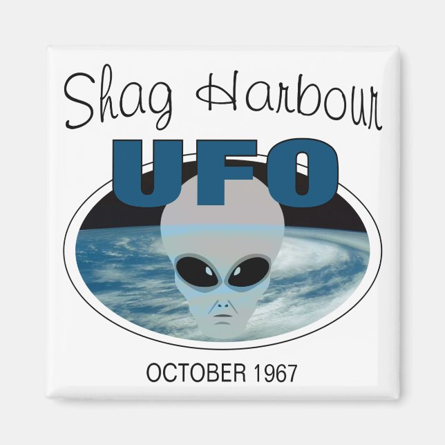 Aimant Shag Harbour Nouvelle-Écosse (Devant)