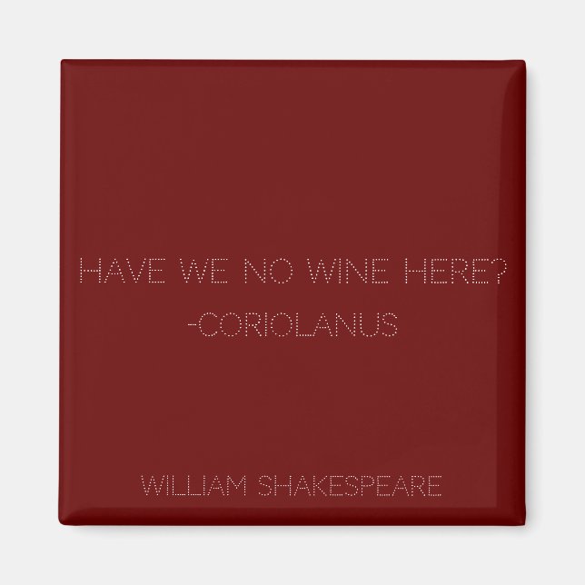 Aimant Shakespeare, Coriolanus (Devant)