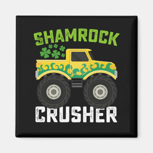 Aimant Shamrock Croiseur Monster Camion St Patrick's Day