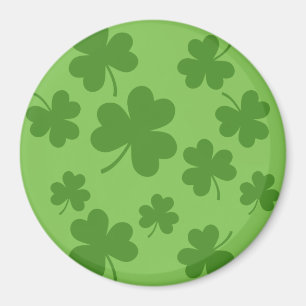 Aimant Shamrock de la Saint Patrick Motif Clover